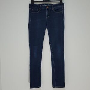 𝅺AMERICAN Eagle 32" waist dark wash stretch skinny jeans